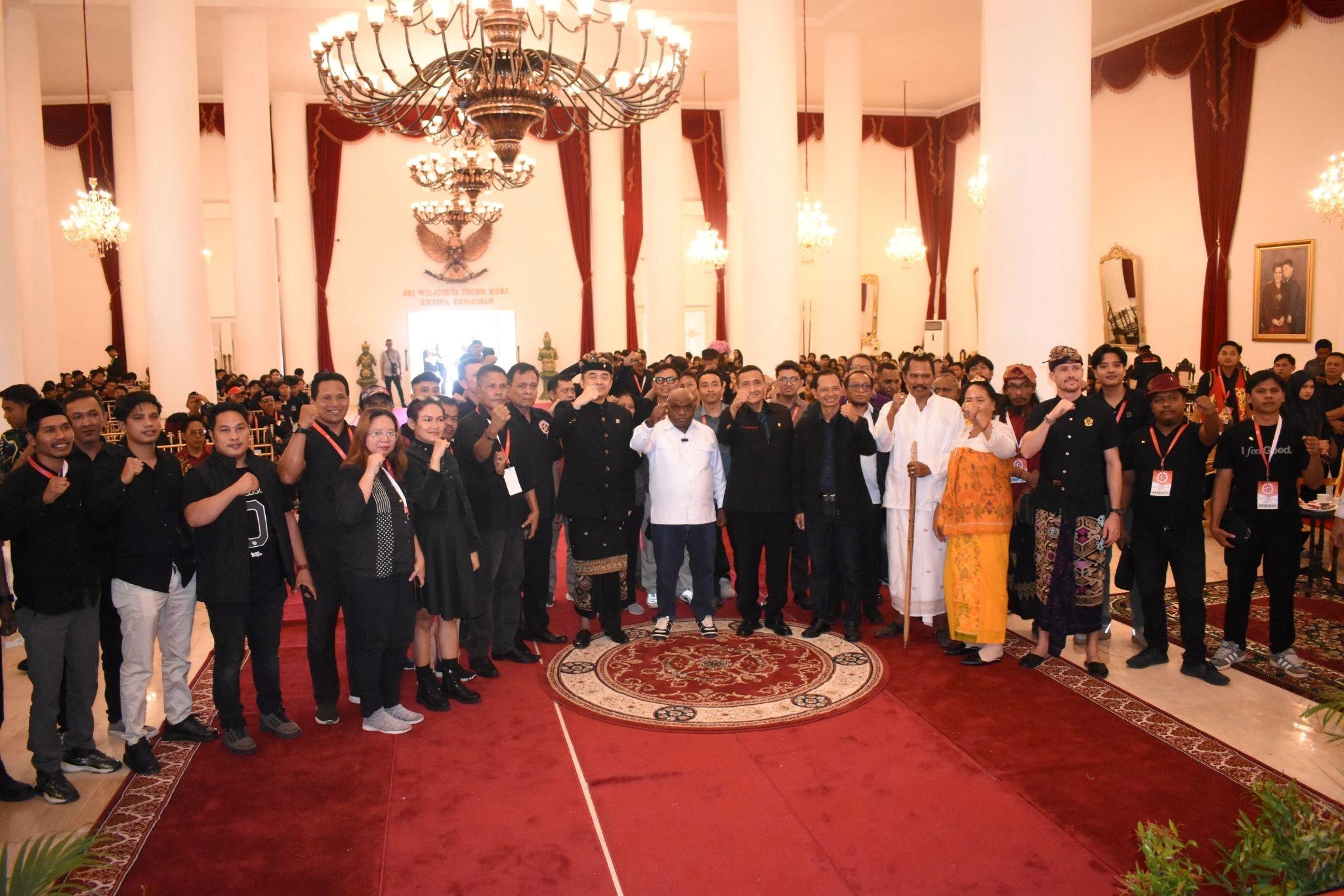 Menteri HAM Natalius Pigai Hadiri Penutupan Kongres XI Gerakan Pemuda Marhaenis 2026: Pastikan Program Pemerintah Orientasi Untuk Rakyat Kecil